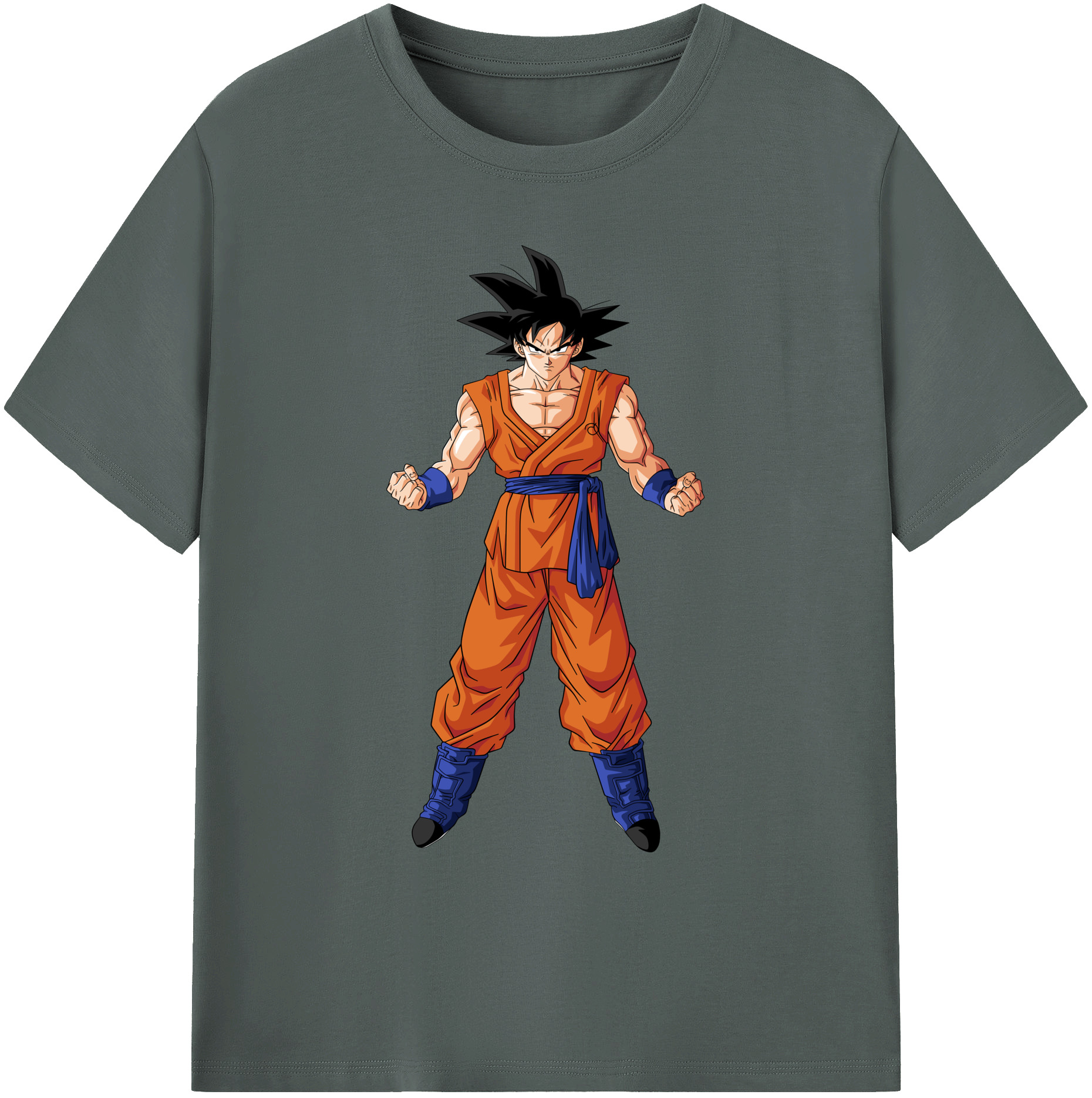（画像用） ドラゴンボール 孫悟空（そん ごくう）Son Goku カカロット DRAGON BALL Kakarotto 綿100％ メンズ半袖Tシャツ｜肌触りやわらか＆通気性